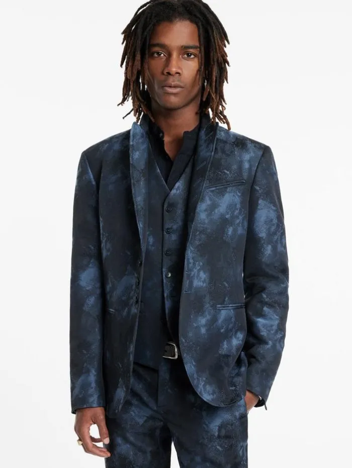 New John Varvatos WOODWARD JACKET BLUESTONE