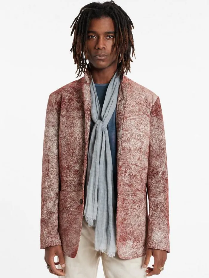 Discount John Varvatos WOODWARD JACKET CRANBERRY