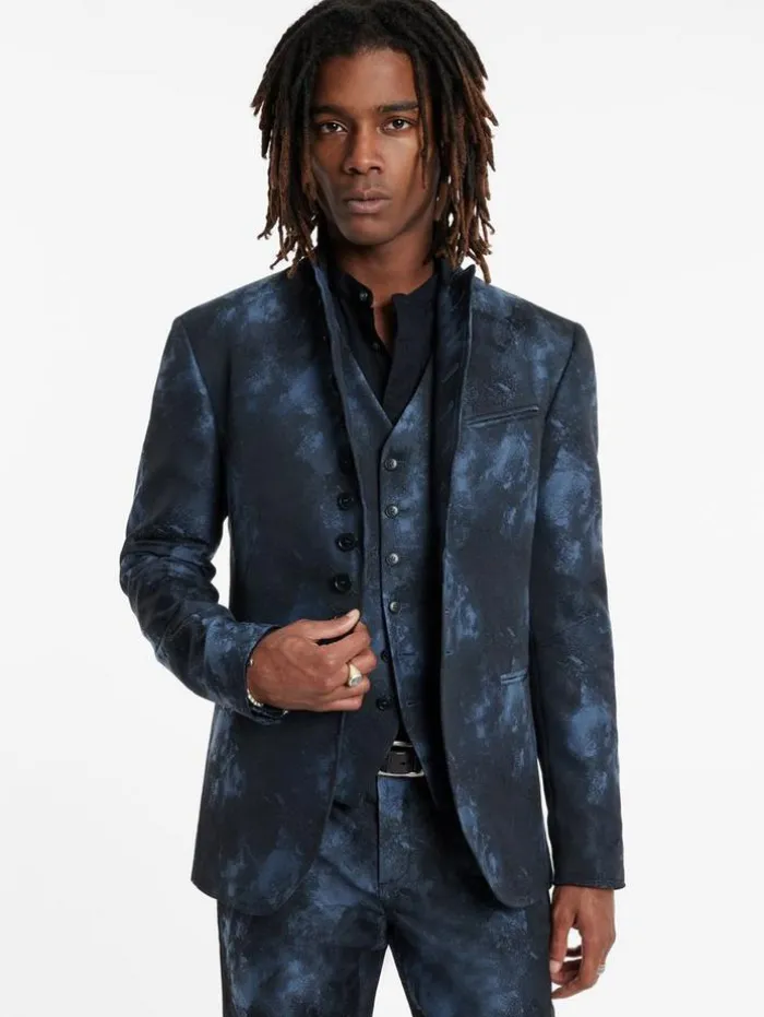 New John Varvatos WOODWARD JACKET BLUESTONE