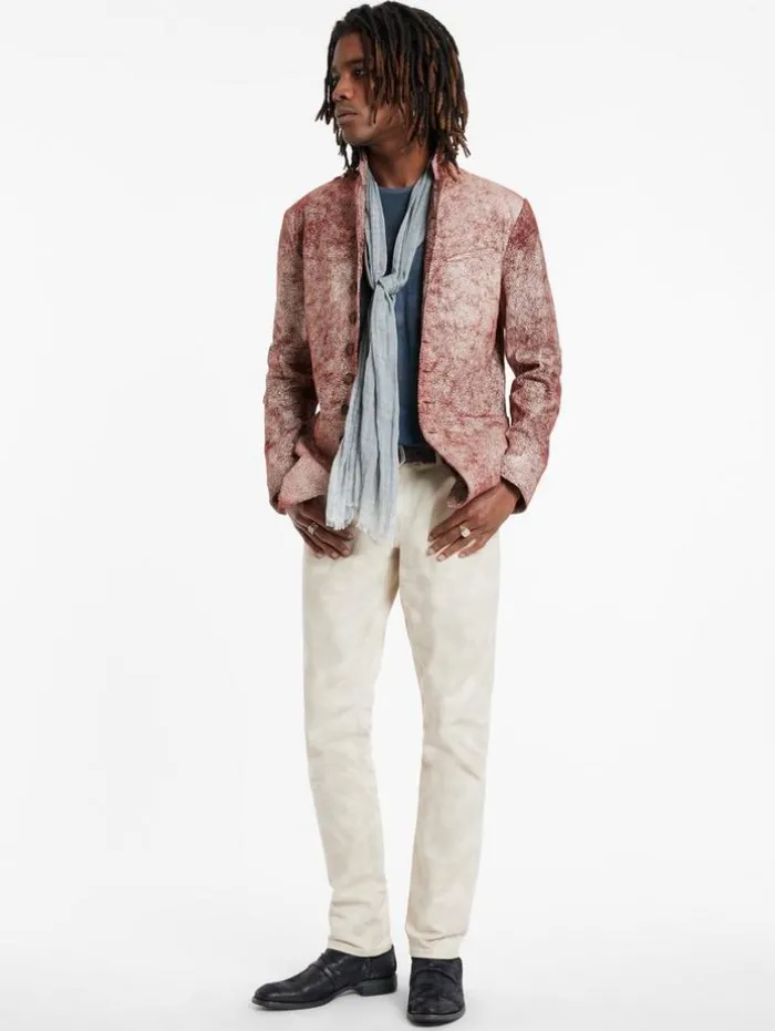 Discount John Varvatos WOODWARD JACKET CRANBERRY