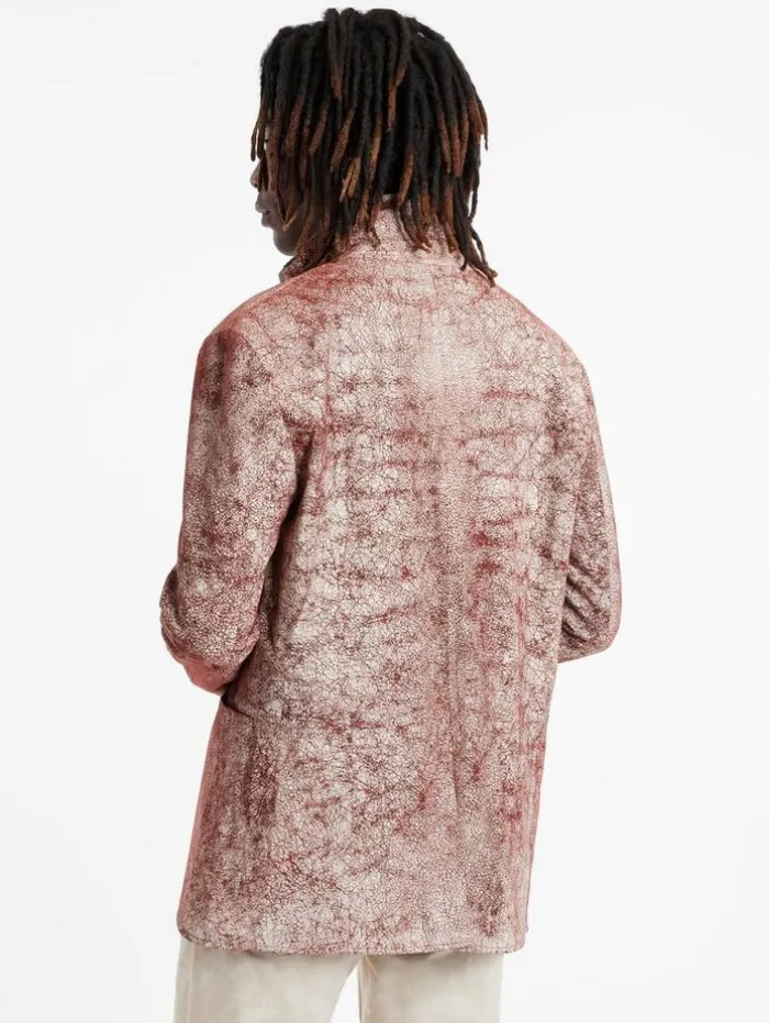 Discount John Varvatos WOODWARD JACKET CRANBERRY