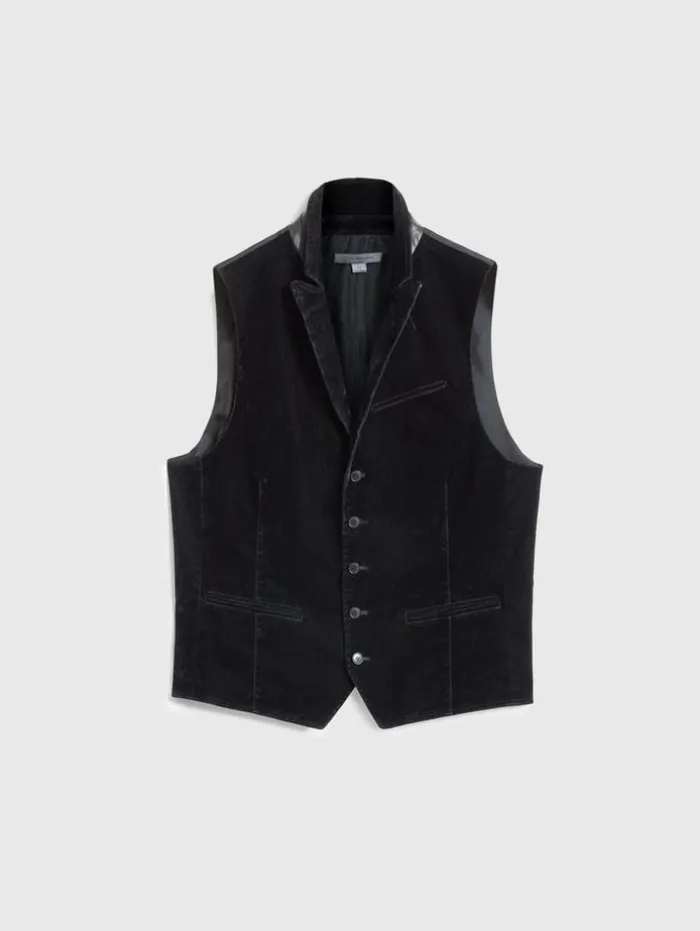 Best John Varvatos WOODWARD VEST BLACK
