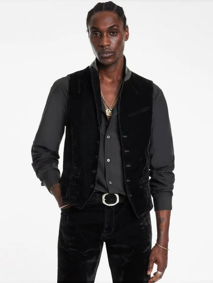 Best John Varvatos WOODWARD VEST BLACK
