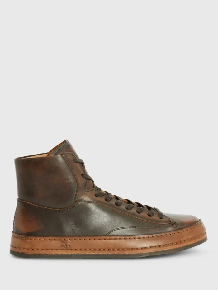Fashion John Varvatos WOOSTER ARTISAN HIGH TOP WALNUT