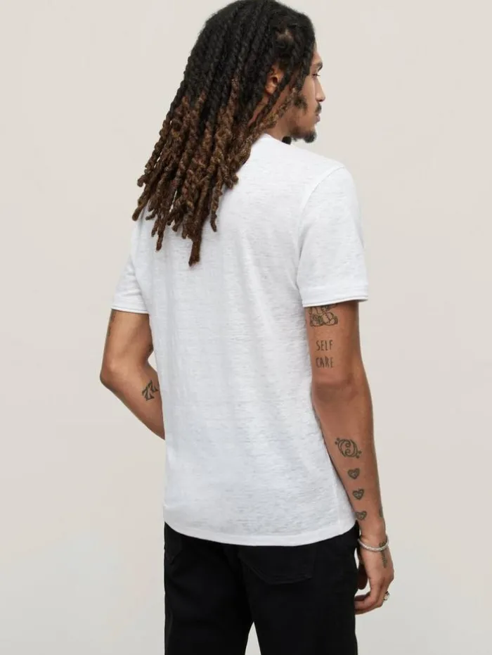 Outlet John Varvatos WOOSTER V-NECK WHITE